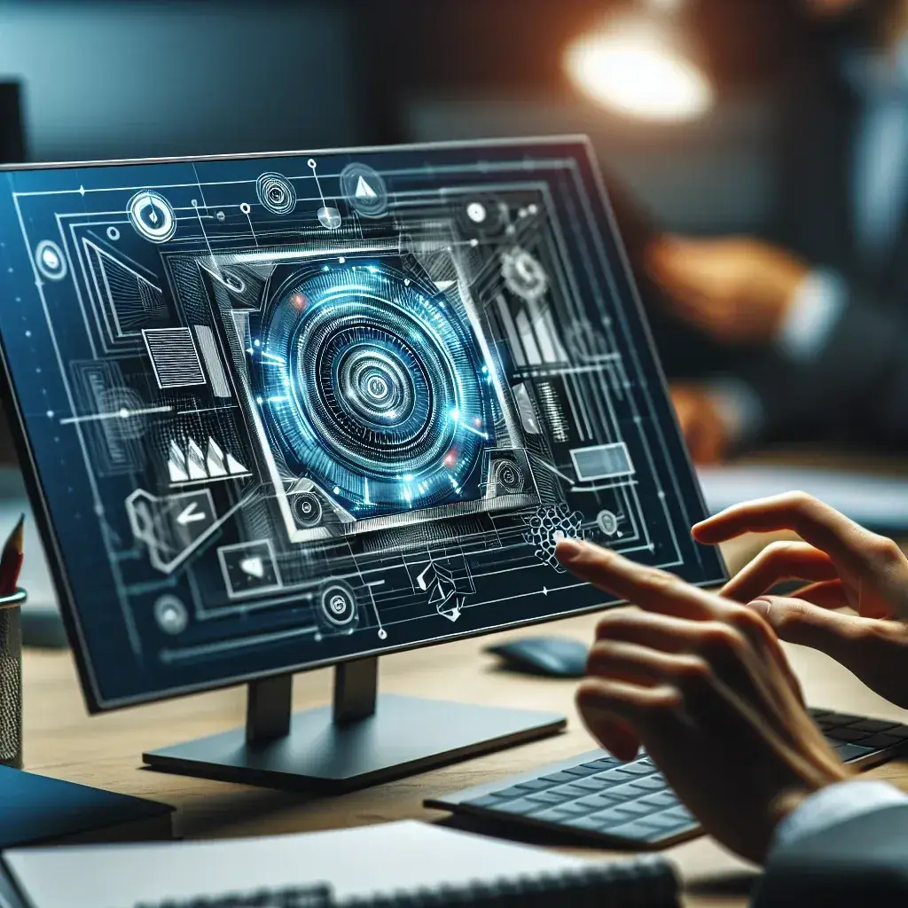 "MacOS advanced focus mode feature with Apple logo displayed on a modern MacBook screen, enhancing productivity and user experience."